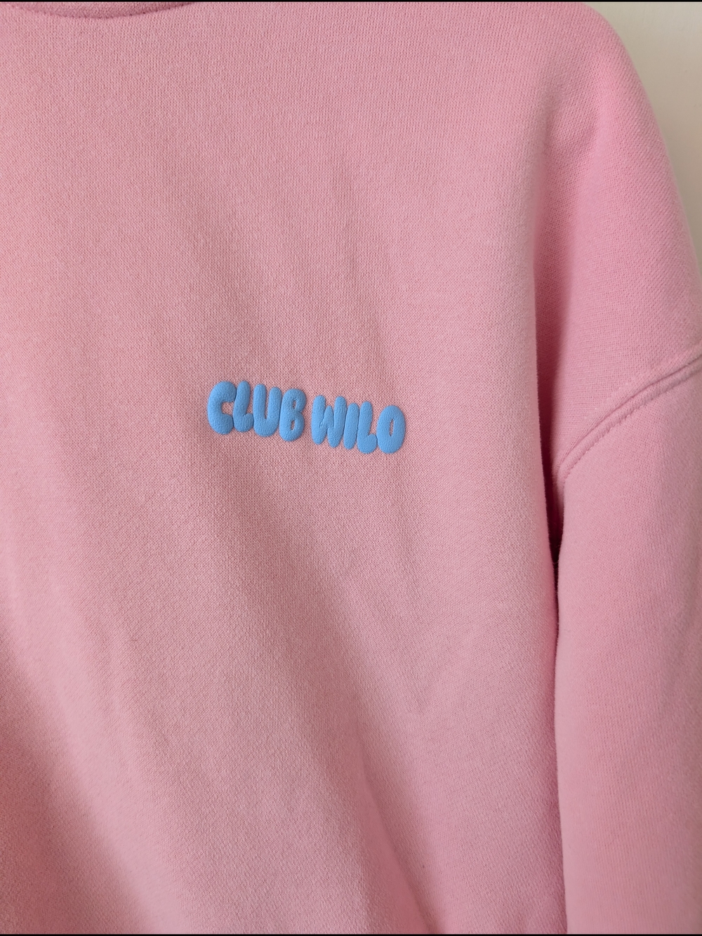 Wilo The Label Womens Small Pink Hoodie Athleisure Coquette Feminine Workout - Picture 3 of 8